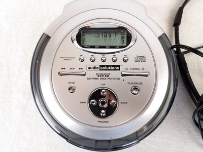 Audio Solutions Personal CD Player 60 Sec ESP ATC-2295 w/Headphones