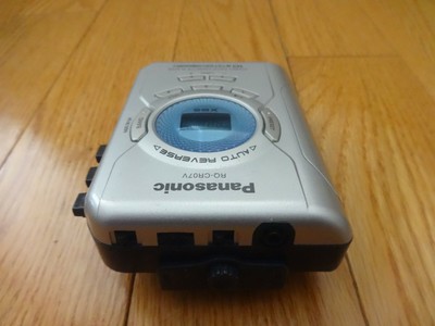 Panasonic RQ-CR07V Portable Stereo Radio Cassette Player Auto-Reverse Original
