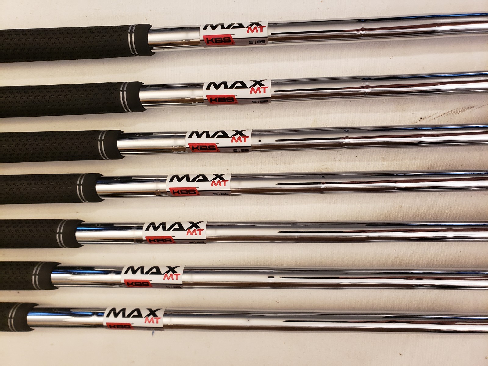 Used TaylorMade Qi 2024 Iron Set (5-PW, AW) 7 Irons - KBS MAX MT 85 - Stiff - RH