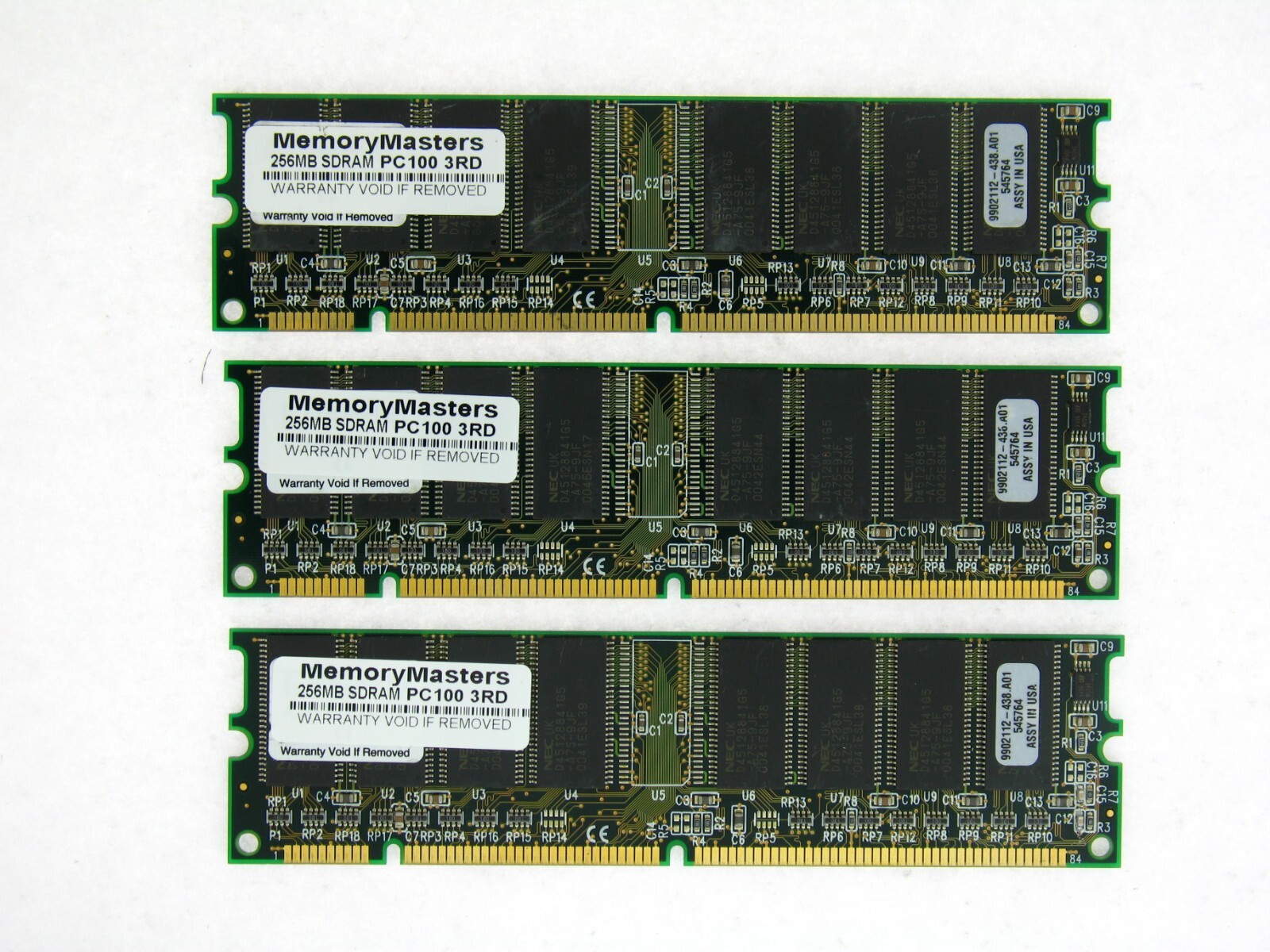 256MB PC100 SDRAM 168pin Low Density 16X8 Memory RAM 256 MB 256MB PC100 SDRAM 168pin Low Density 16X8 Memory RAM 256 MB