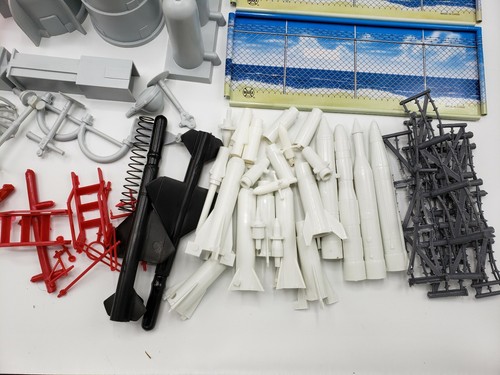 Vintage Marx Atomic Cape Canaveral Missile Base Toy Playset 4521