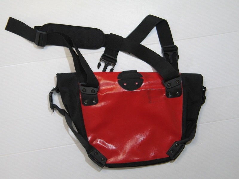 ORTLIEB EXPRESS MESSENGER BAG  Red VELO Cycling Bike Commuter Waterproof NOS NEW