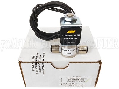 AEM 30-3326 High Flow Low Current Solenoid for Water Methanol Injection Kit