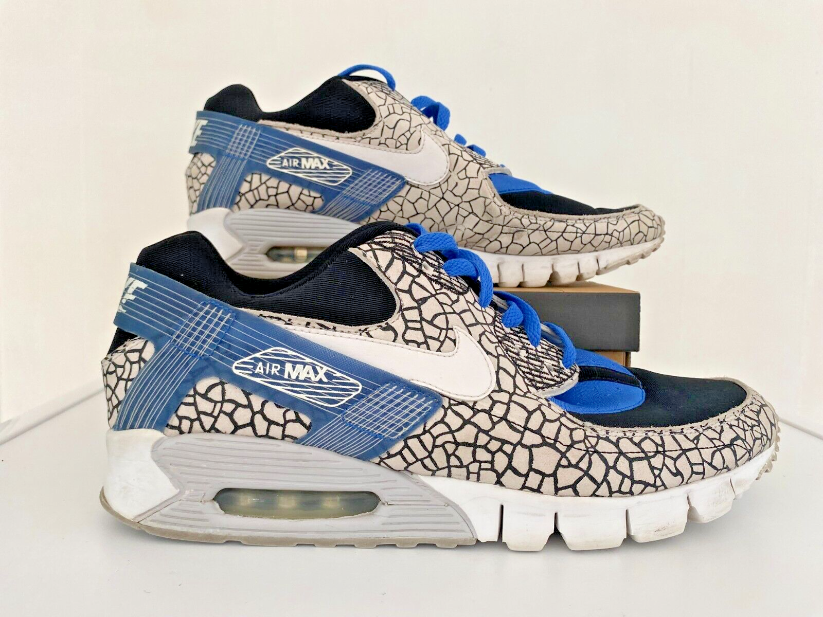 靴 AirMax90 current HufQuake Let's Talk Creps - Air Max 90 Current HUF Hufquake - Review
