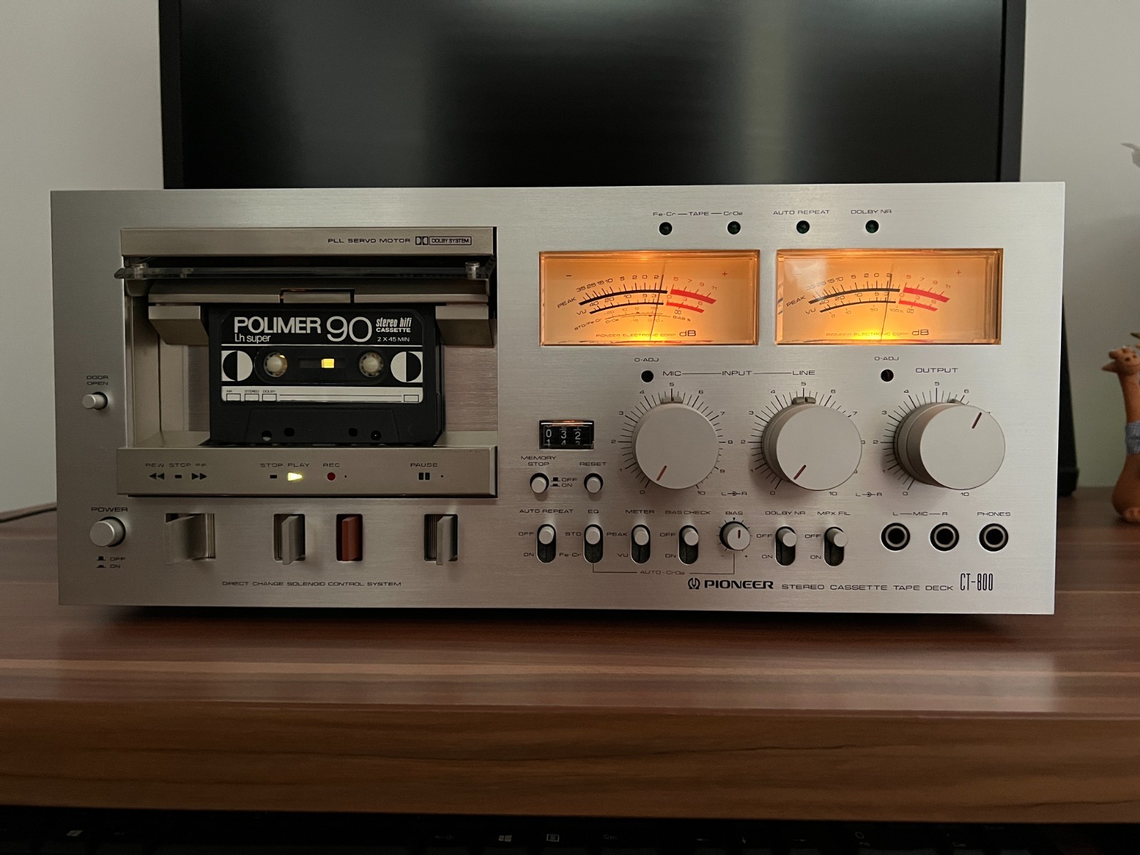 pioneer ct-800 テープデッキ PIONEER CT-800 Stereo Cassette Tape Deck (1977) | eBay