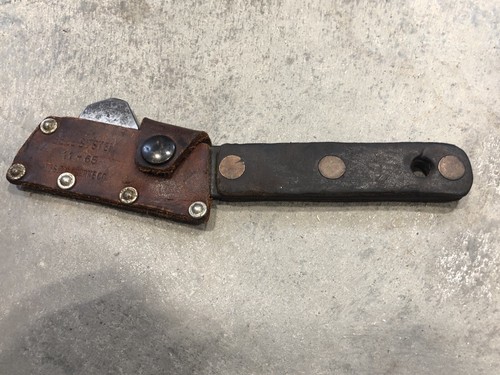 Vintage BELL SYSTEM 11-65 Linesman Cable Cutter Knife | eBay