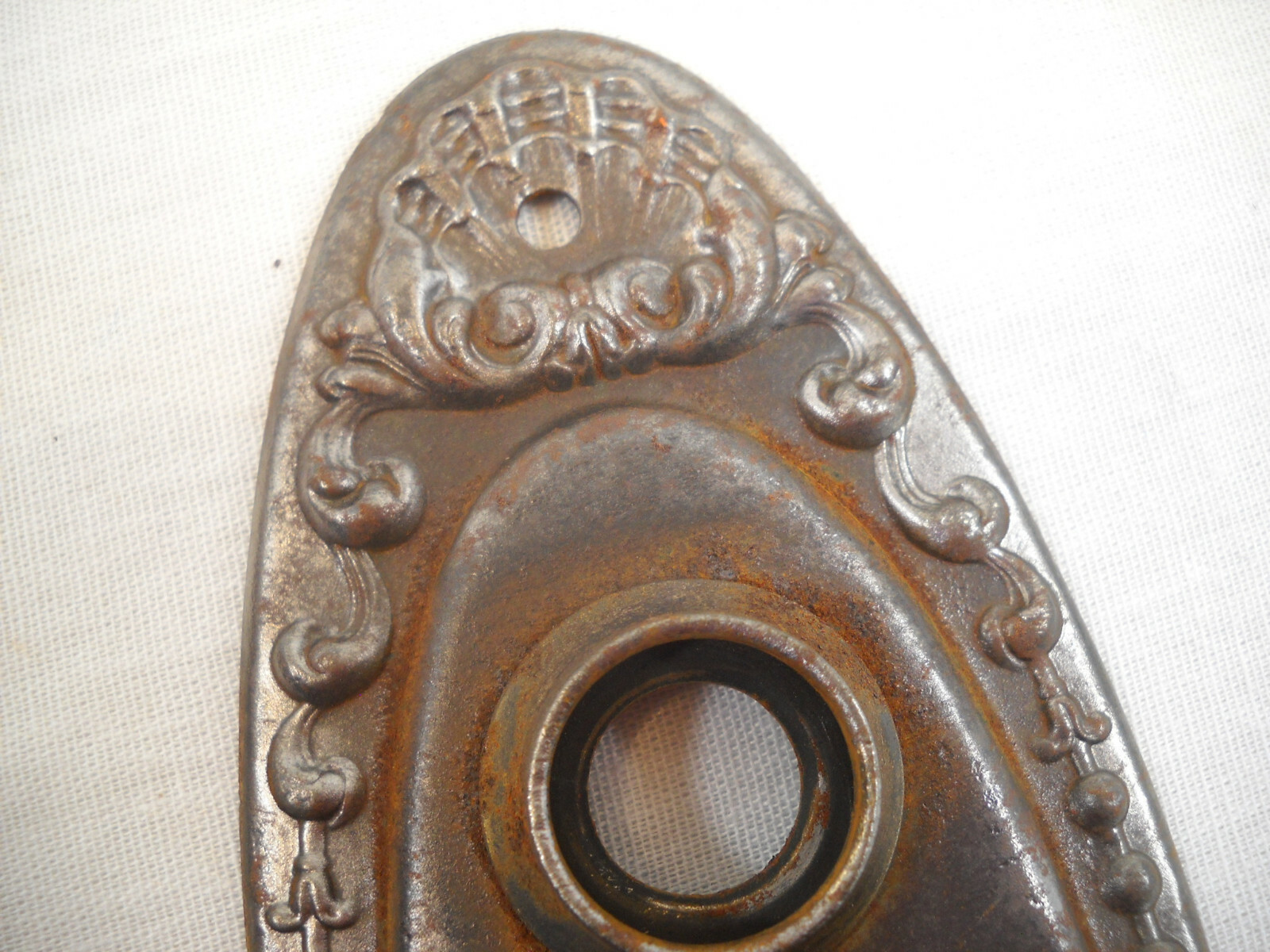 Y&T Antique Metal Doorknob Backplate Door Hardware
