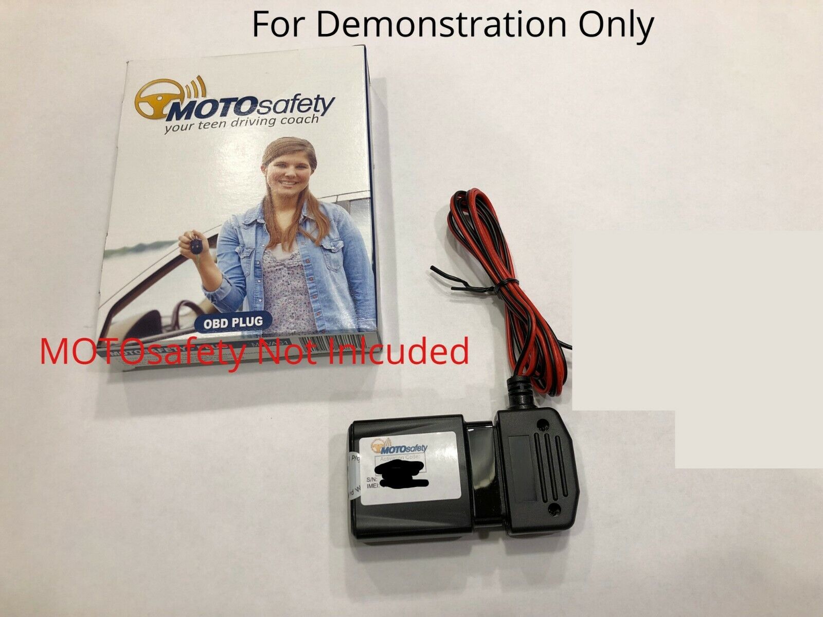 OBD ll GPS Tracker Power Supply Adapter with ON/OFF switch 12v oultet