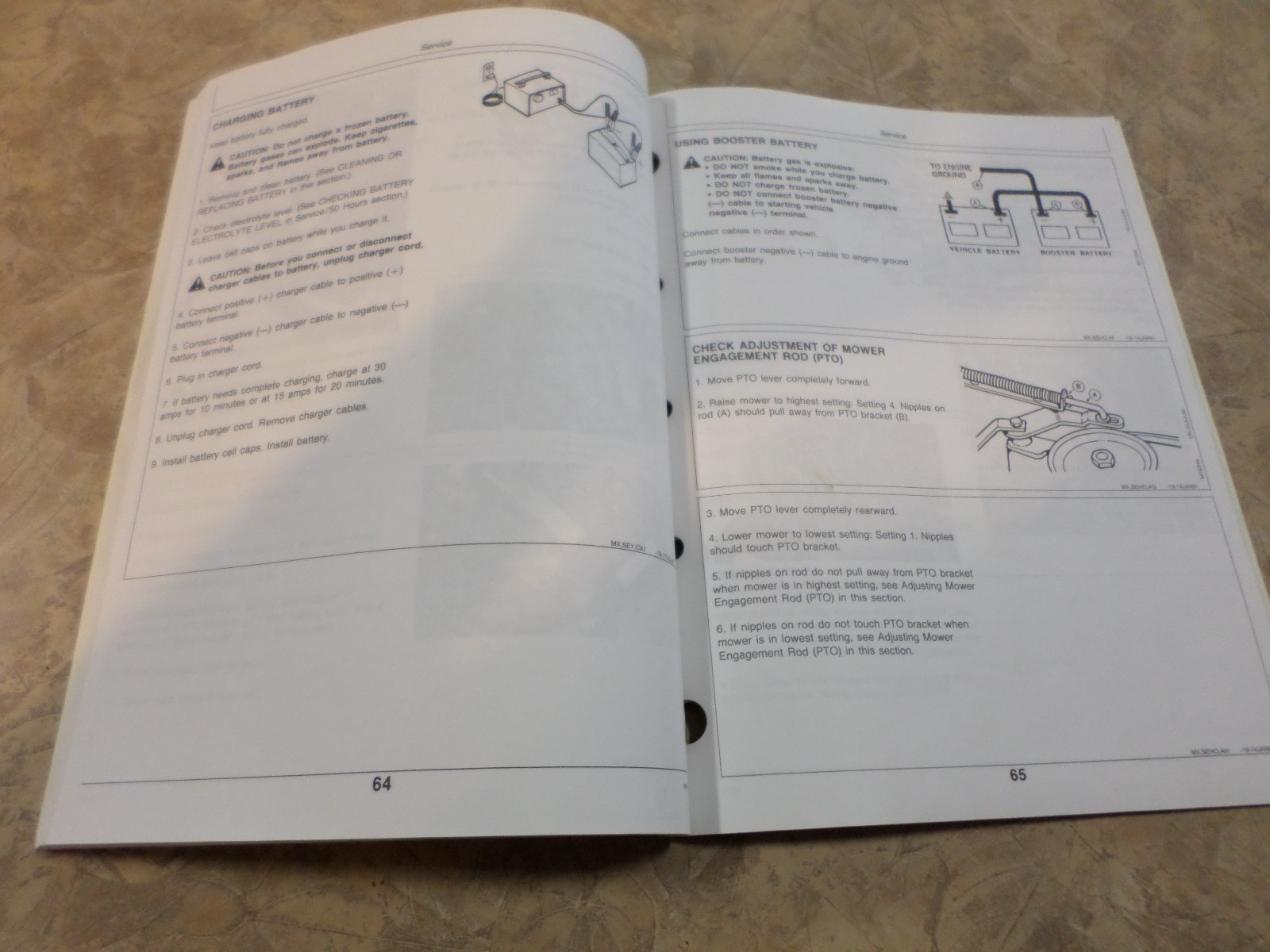 JOHN DEERE SRX75 AND SRX95 MOWERS USED OPERATOR'S MANUAL PART# OMM95307