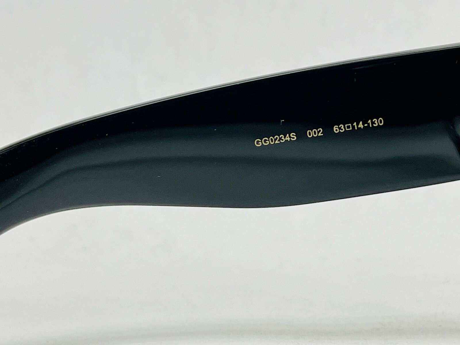 Pre-owned Gucci Authentic Hollywood Forever 0234 Black Orange Pearl Sunglasses Gg0234s 002 In Red