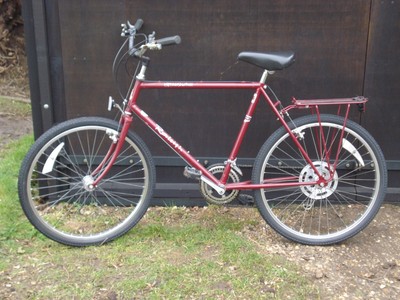 raleigh metropolitan 1985 totally original very nice condition, very rare mtb/