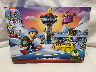 Paw Patrol Christmas Advent Calendar 24 Figures Accessories Gifts Toys 2021