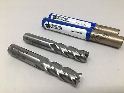 Brand New 1//4/" X 1-1//2/" X 3/" TiCN Coated 4FL Square End Carbide End Mill