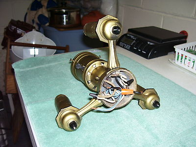 Vintage Colonial Premier Lamp Cluster Shade Holder Mogul Center 3 Arm