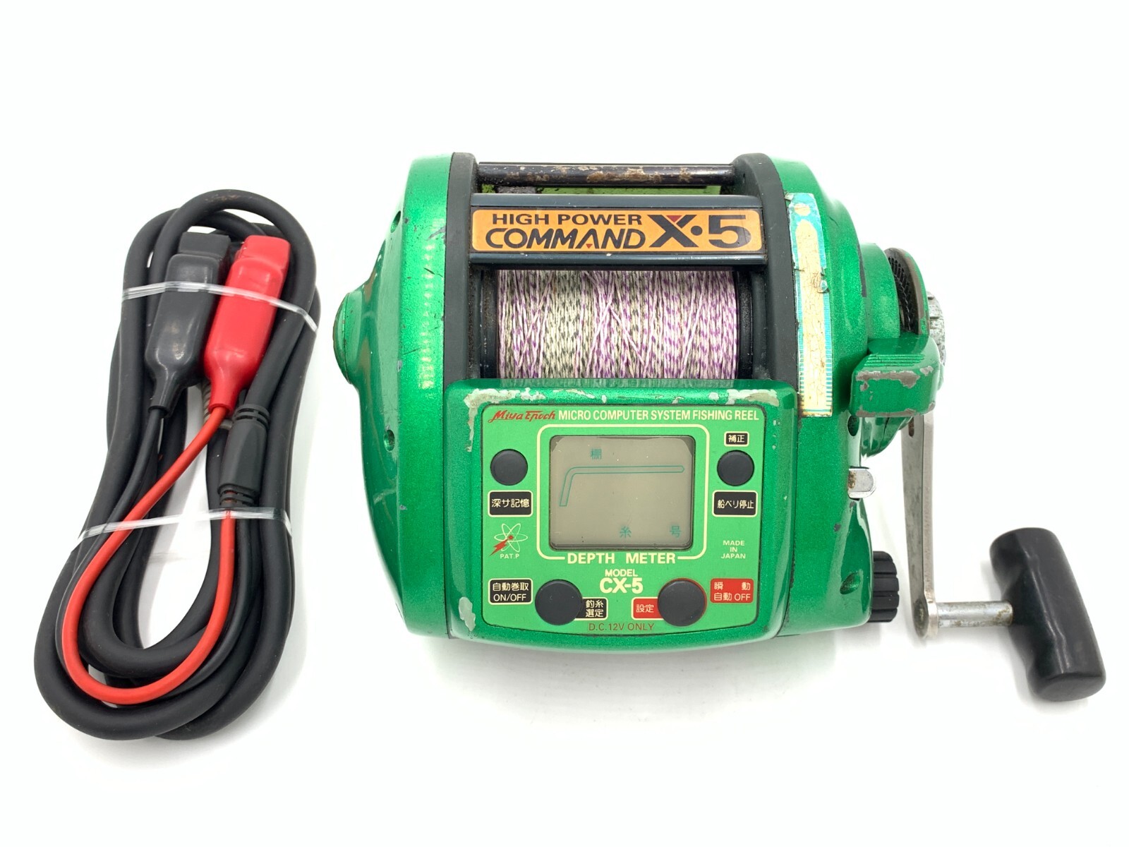 miya epoch high power command x5 ミヤエポック Miya Epoch COMMAND X5 HIGH POWER Electric Reel BIG GAME