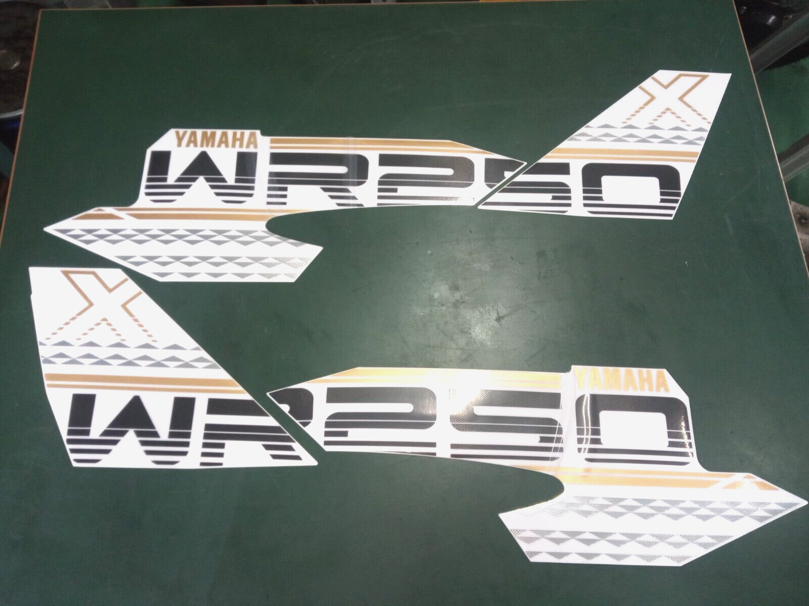 Yamaha wr250x genuine white graphics set from japan | eBay Yamaha wr250x genuine white graphics set from japan | eBay