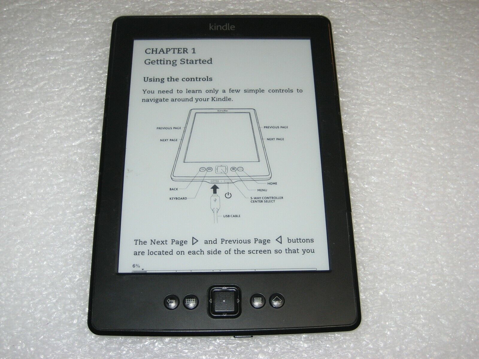Amazon Kindle 4th / 5th Generation eReader, 2GB, Wi-Fi, 6in, Black, D01100 | eBay Amazon Kindle 4th / 5th Generation eReader, 2GB, Wi-Fi, 6in, Black, D01100 | eBay