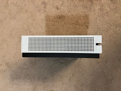 Microsoft Xbox One S White Console Only Model 1681 FOR PARTS OR REPAIR No Power