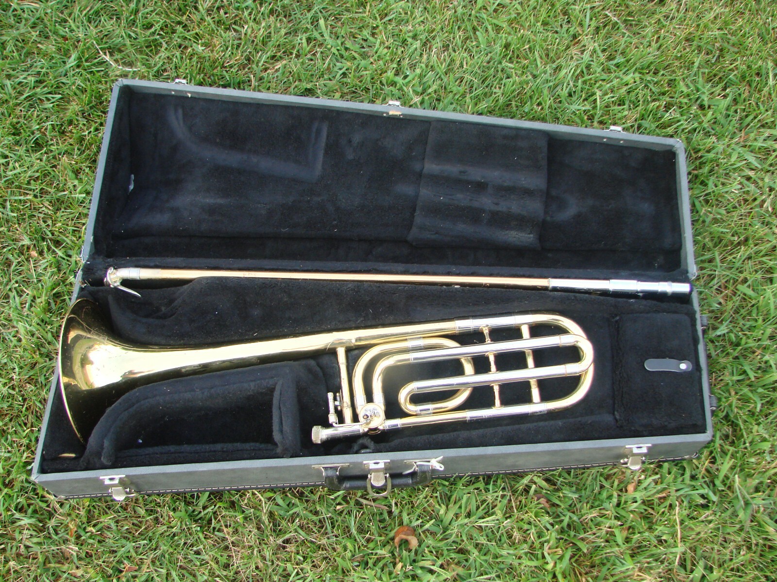 Blessing Trombone with F attachment Brass and Silver plated DISSINECTED
