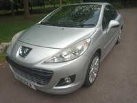 2011 Peugeot 207 1.6 VTi GT 2dr CONVERTIBLE Petrol Manual