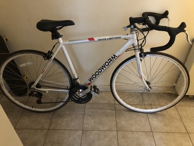 woodworm white lightning bike