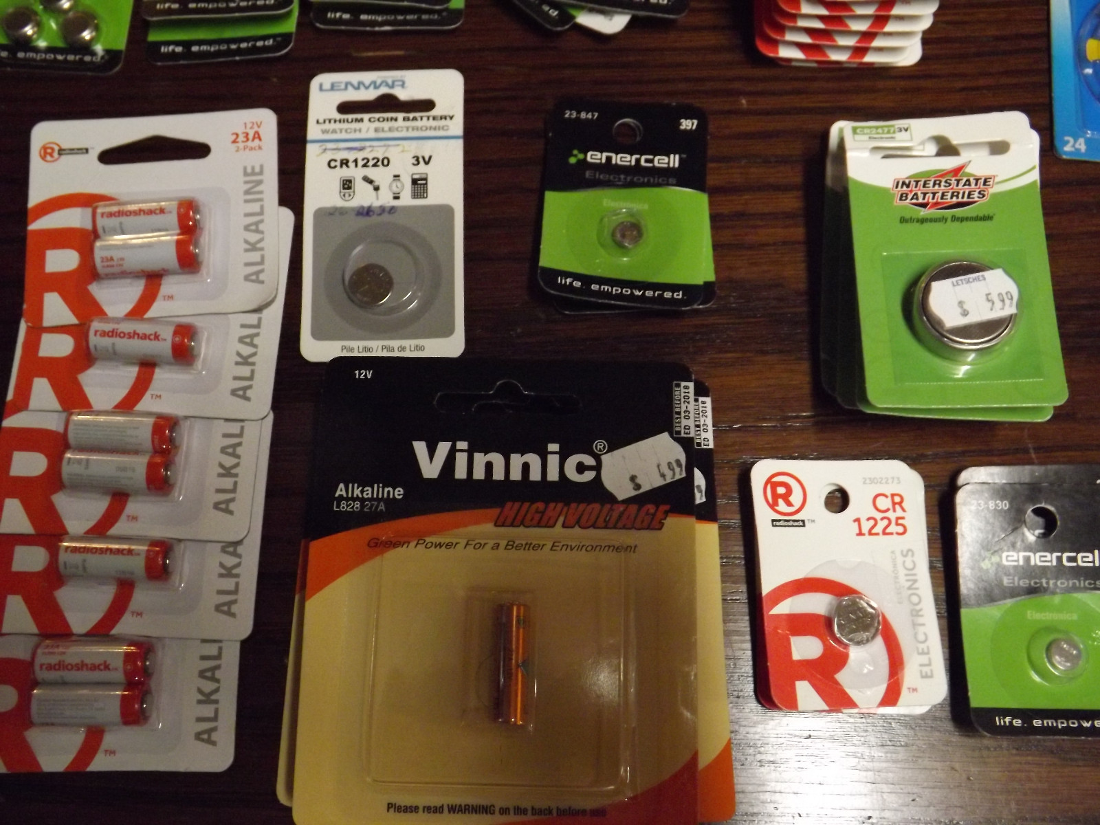 Large Lot Of Watch Batteries - Hearing Aid Batteries - 100+