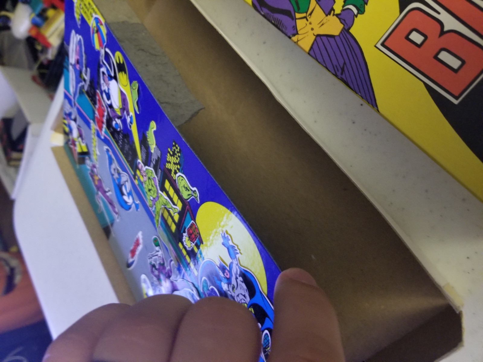 Vintage ~ Coloforms Batman Adventure Set w/Comic Playboard