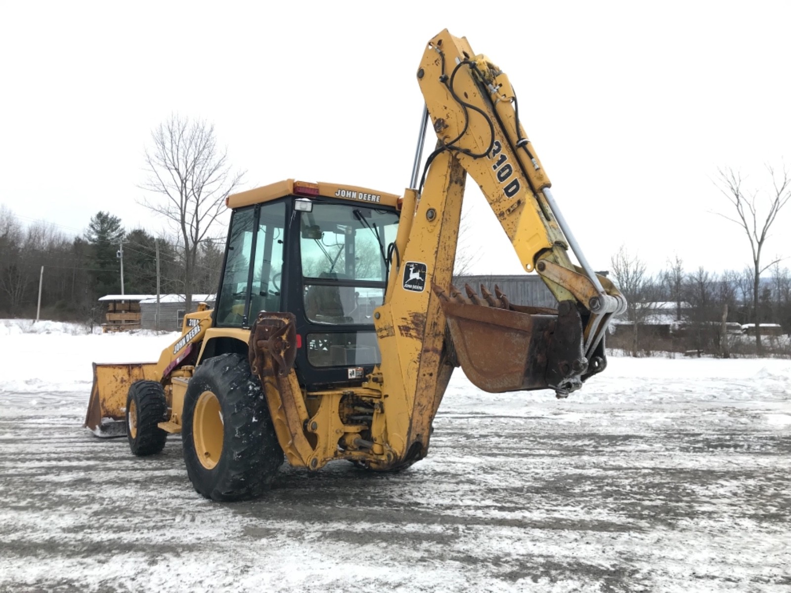 1996 John Deere 310D Loader Backhoe 4x4