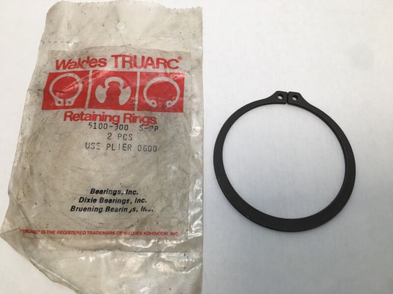 Waldes Truarc 5100300SPP Retaining Snap Ring 5100-300 S-PP