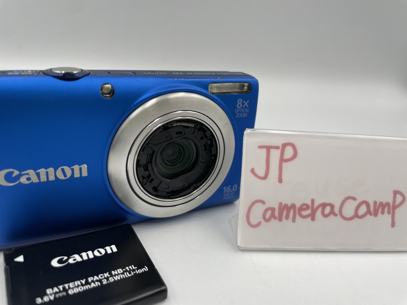 READ Canon Powershot A4000 IS Blue 16.0MP Digital Camera