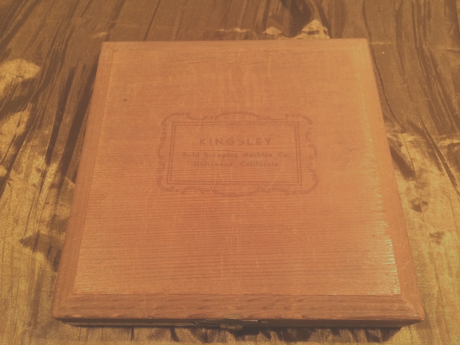 KINGSLEY HOT FOIL MACHINE TYPE LETTERS FONT GARAMOND 8 PT CAP SET