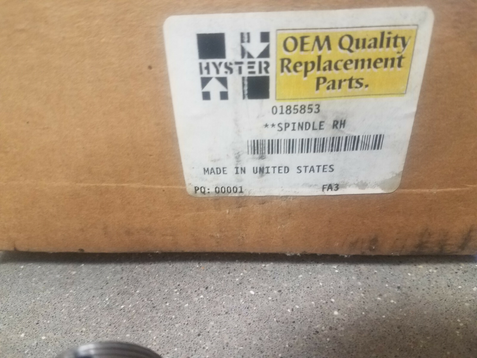 Hyster - 0185853 Steering (right hand) Knuckle: