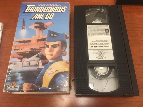 3 Gerry Anderson VHS Lot-Fireball XL5 Volume Three & Six-Thunderbirds are Go