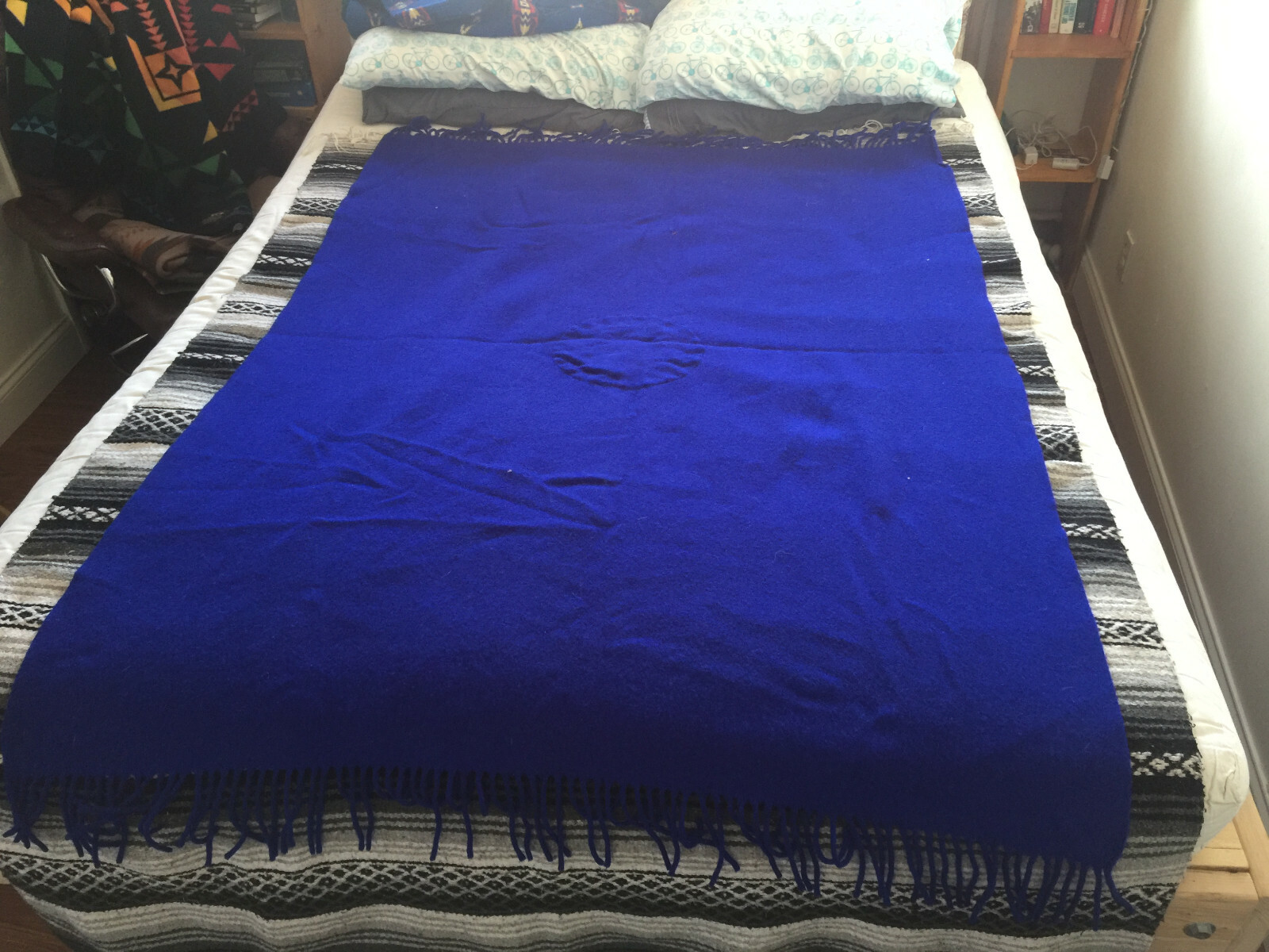 Pendleton US Air Force Academy USAF Blanket Woolen Mills USA Made 1950s? Charity