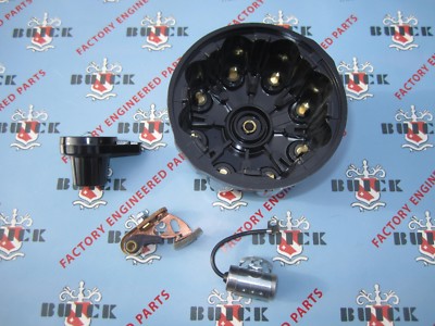 1953 1954 1955 1956 Buick V-8 Ignition Tune-Up Kit. Cap Rotor Points Condenser
