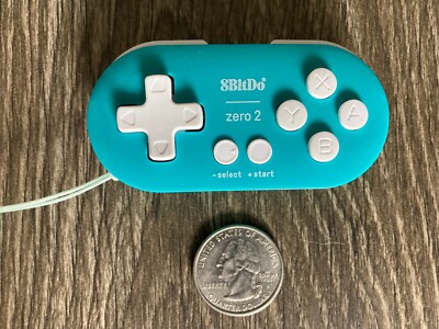 8BitDo Zero 2 Bluetooth Gamepad for Switch Windows Android MacOS Raspberry Pi