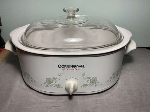 CorningWare Electrics 6 qt Crock Pot Slow Cooker Callaway