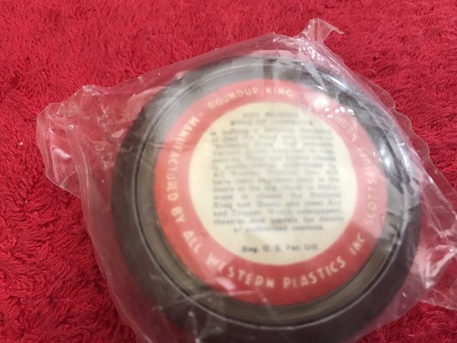vintage Roy Rogers & Trigger Yo-Yo by Western Plastic Scottsbluff, Nebr. lot Y
