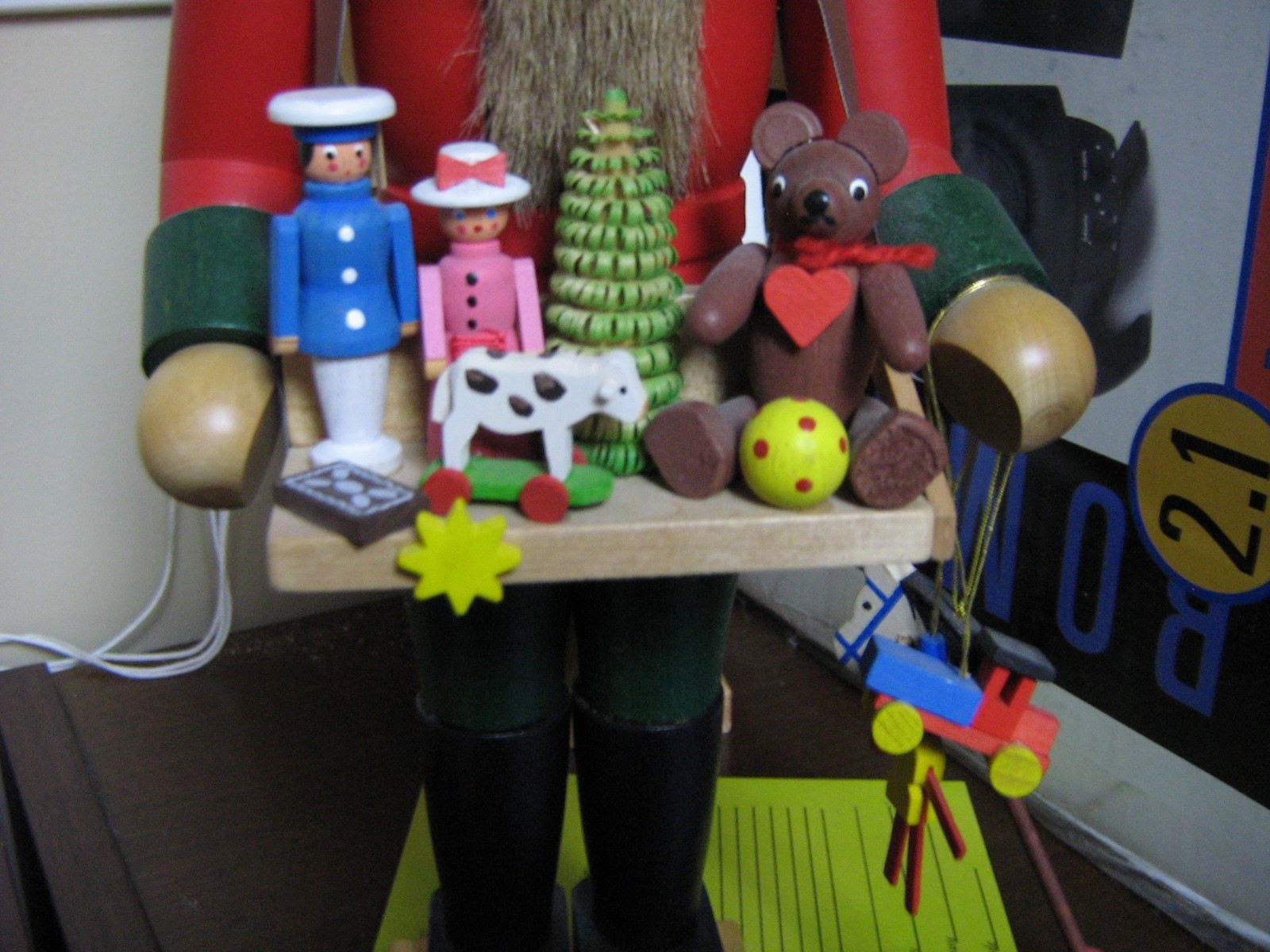 Vintage Erzgebirge German Toymaker Nutcracker