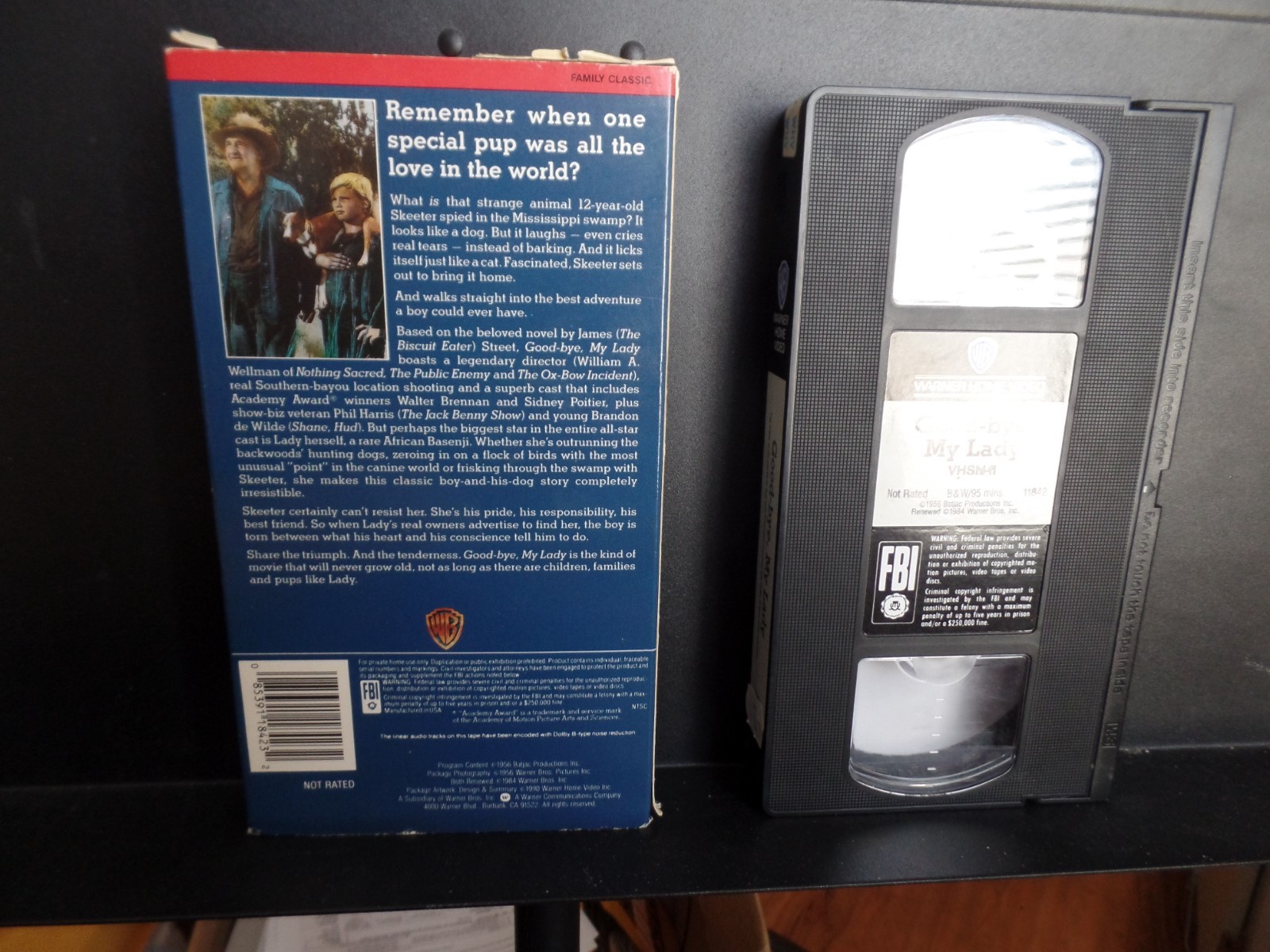Good-Bye My Lady VHS Walter Brennan Phil Harris Sidney Poitier