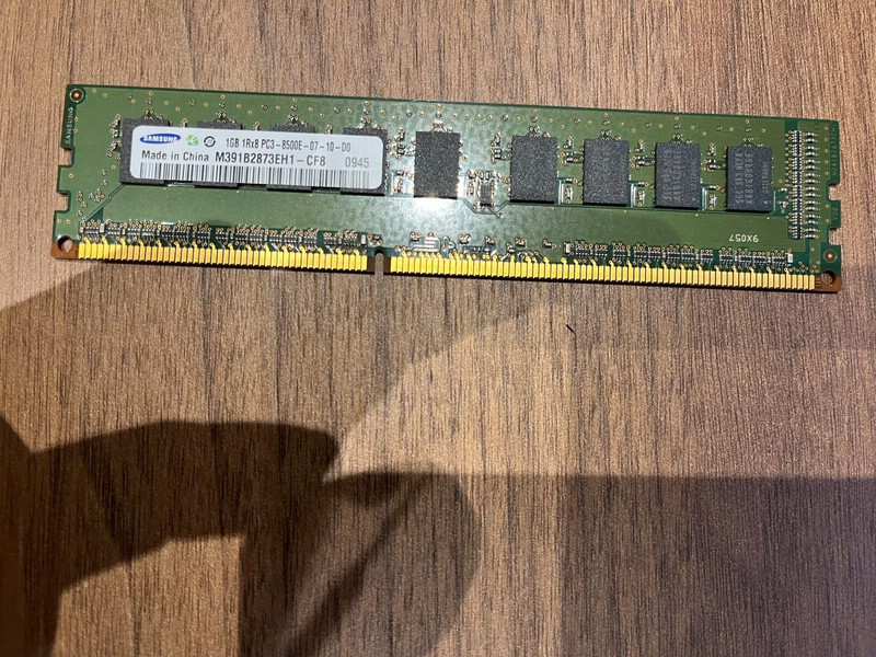 Samsung 1gb 1rx8 Pc3 8500e M391b2873eh1 Ddr3