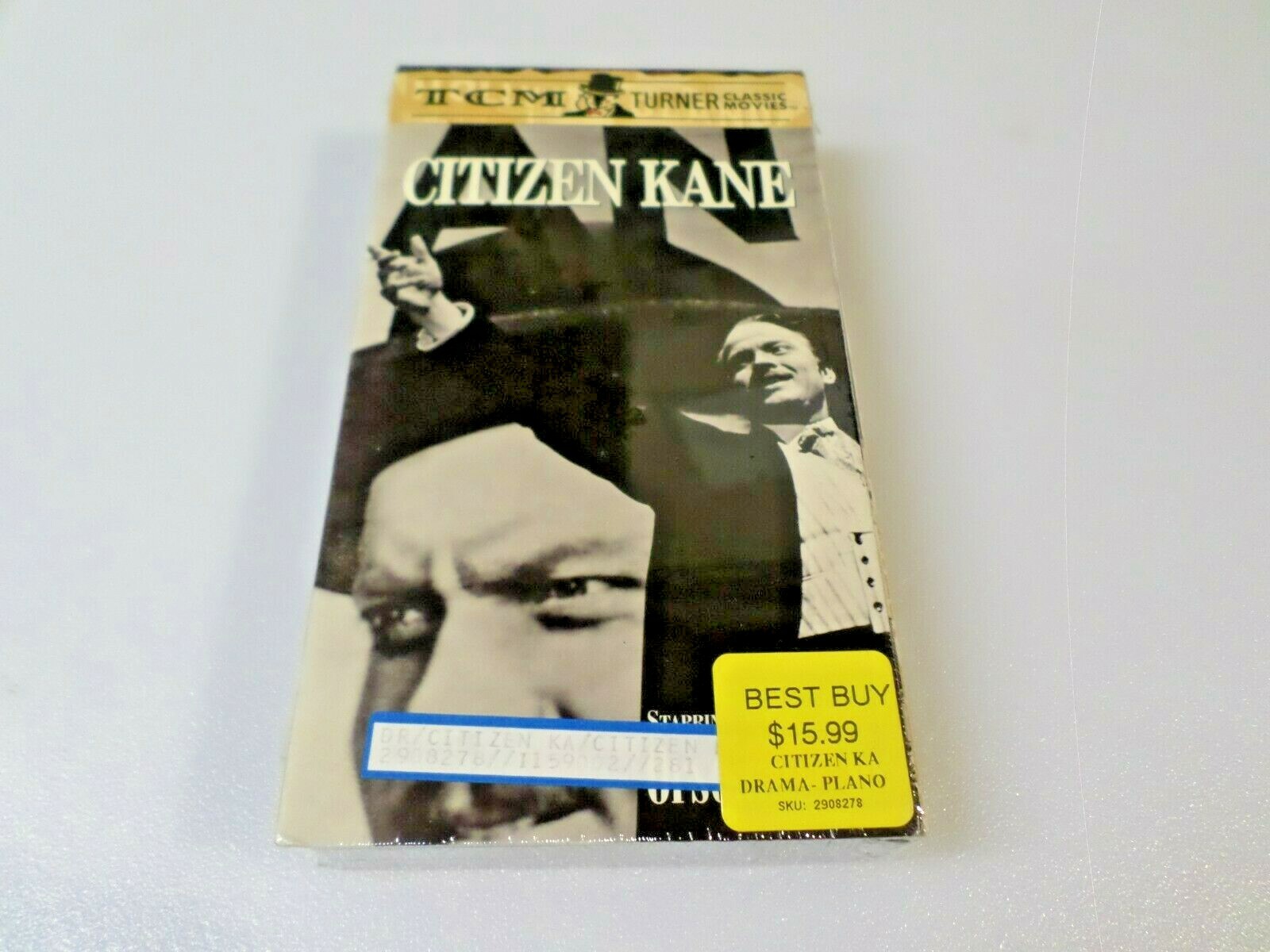Citizen Kane (1941) - (VHS, 1996) TMC TURNER CLASSIC - ORSON
