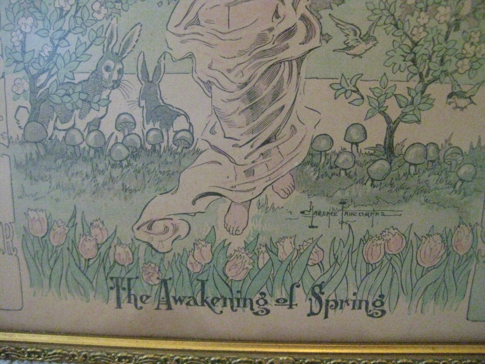 Awakening of Spring - Clarence Fairbanks - 1905