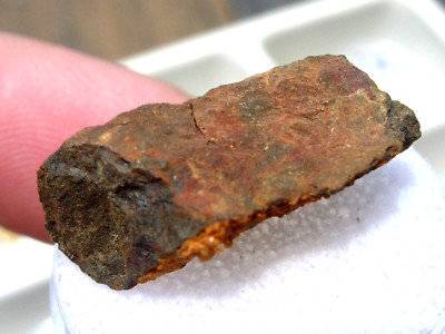 3.77 grams NWA 13758 Meteorite ( Rumuruti R3 ) as found fragment with a COA