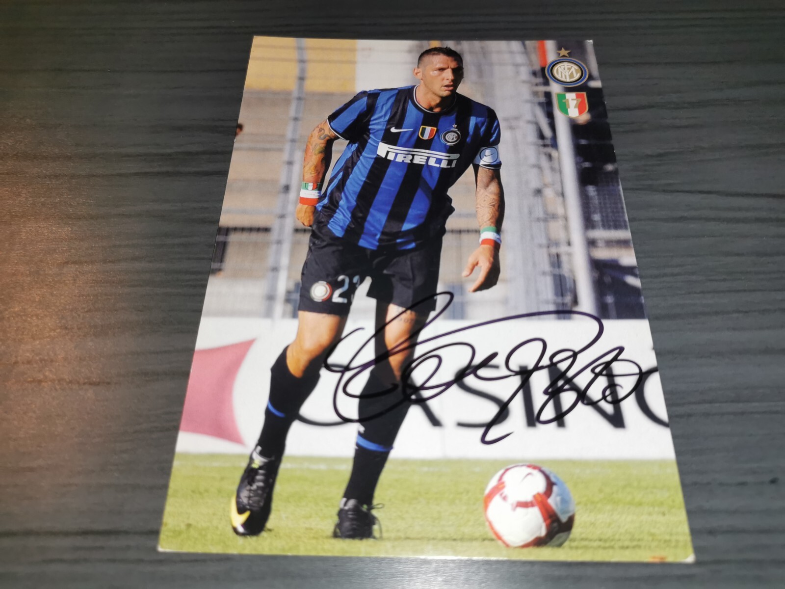 Genuine Marco Materazzi Signed Memorabilia | Icons.com