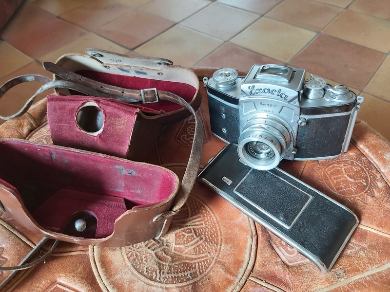 Exacta Kine Reflex Argentique Rare Avec Le C 1946