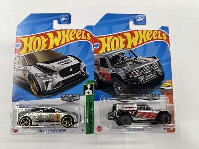 2023 Hot Wheels ~ Zamac ~ #11 Jaguar I-Pace & #12 Ford Bronco R ~ Free Shipping