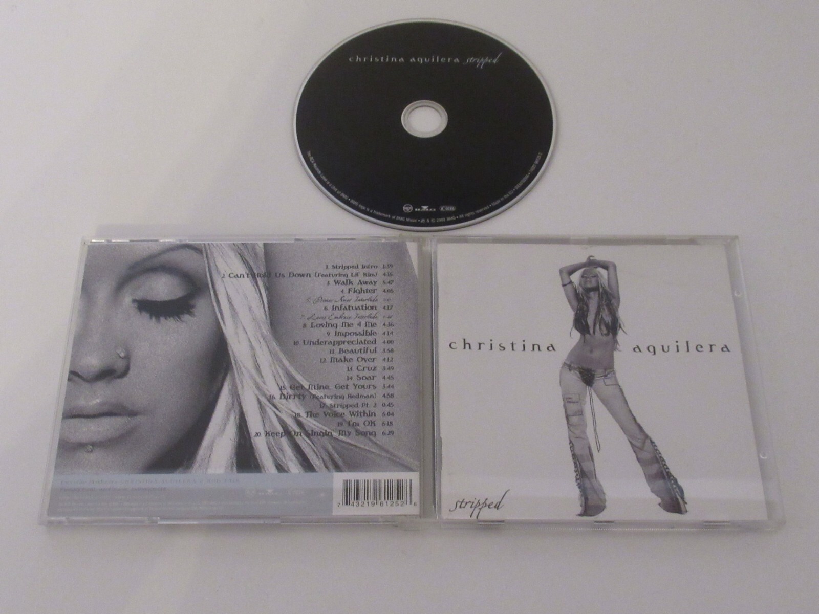 Christina Aguilera – Stripped / RCA – 7432 196125 2 / CD