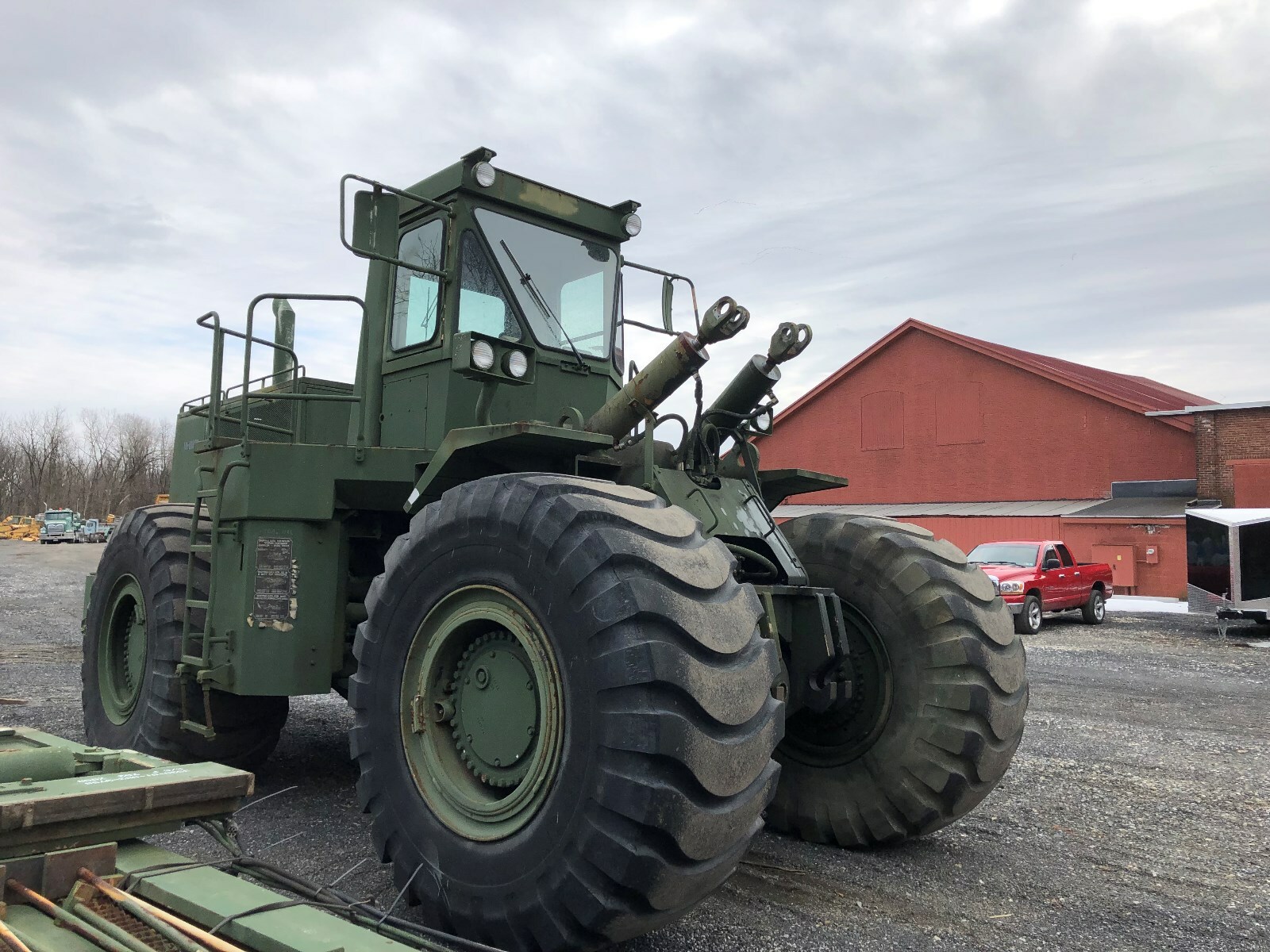 1984 CAT 988B CONTAINER HANDLER 20'-40'