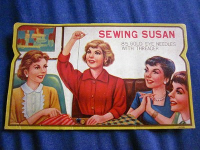 1950s Sewing Kit in Excellent/Mint Condition 5 3/4